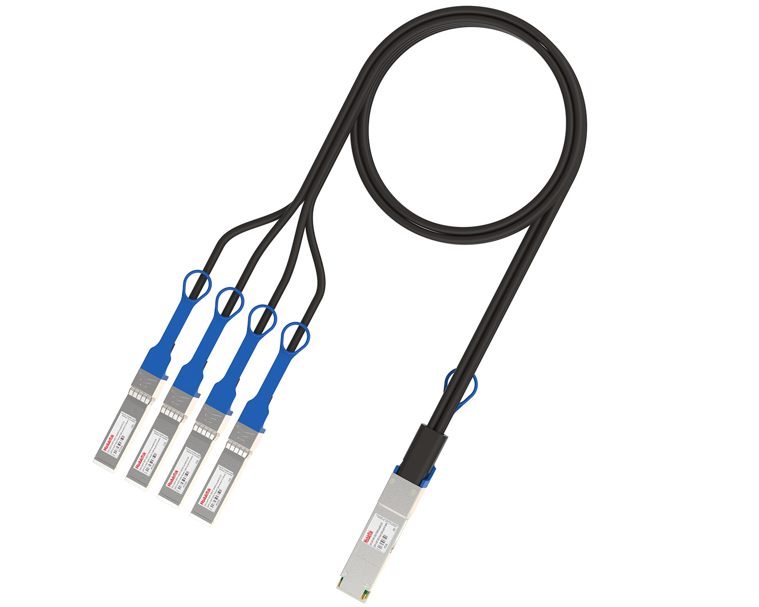 100G Passive Breakout DAC, QSFP28 to 4×SFP28