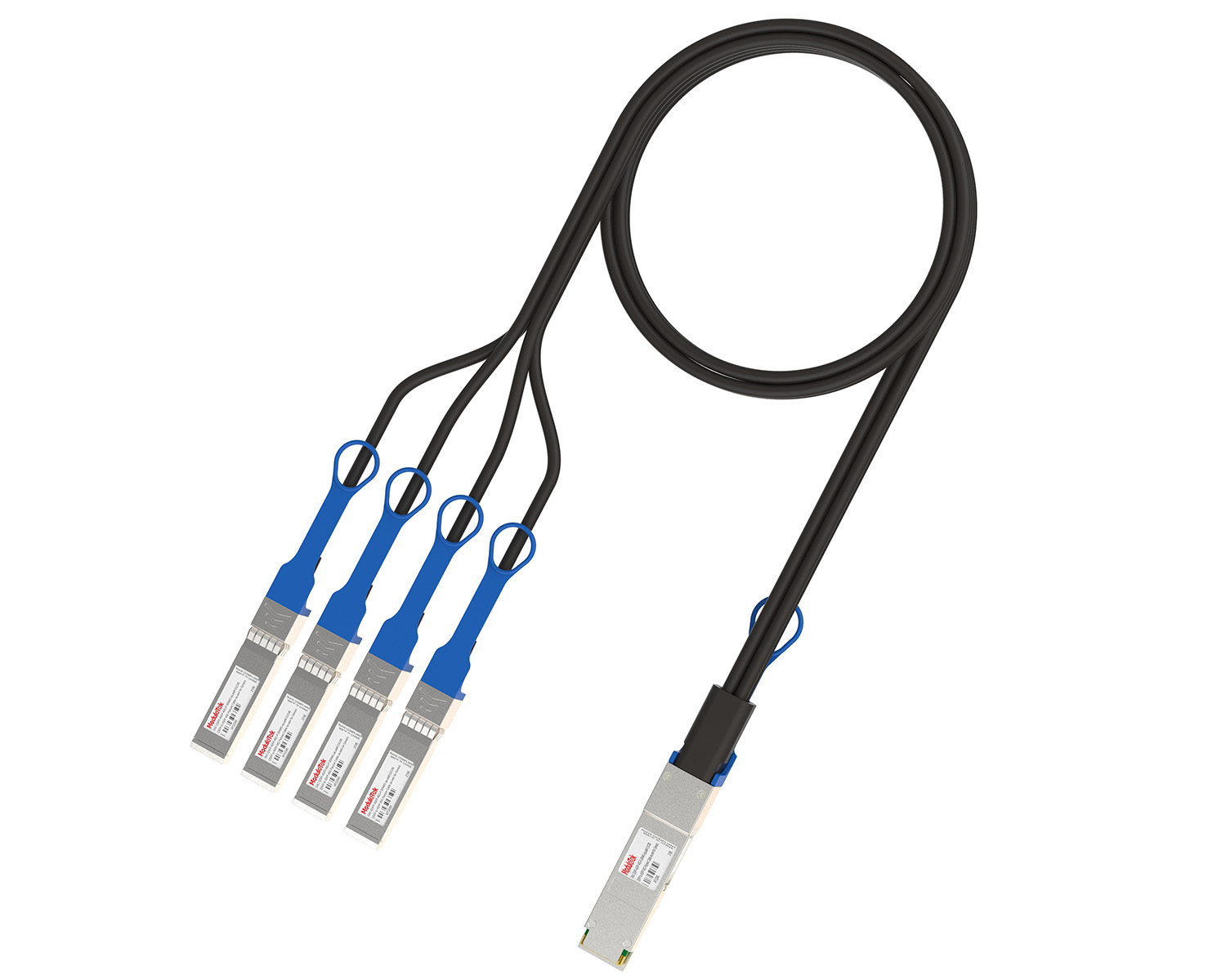 40G Passive Breakout DAC, QSFP+ to 4×SFP+