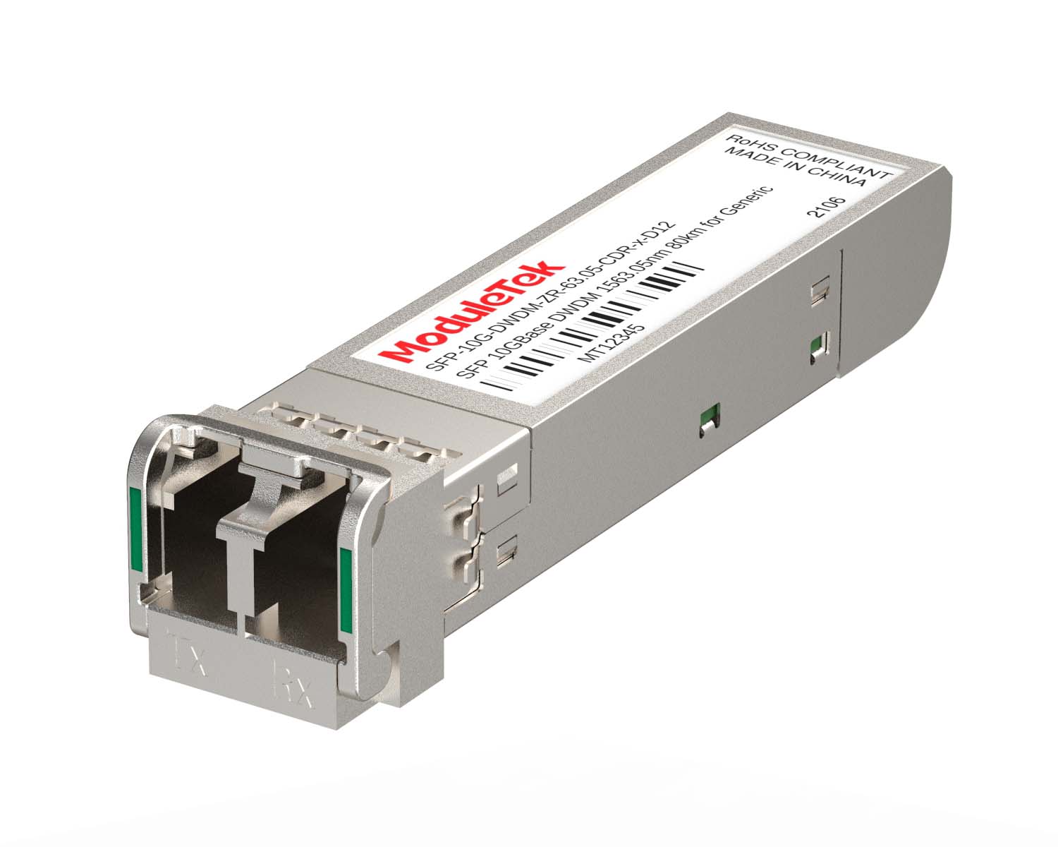 10G SFP+ DWDM, 80km, with CDR