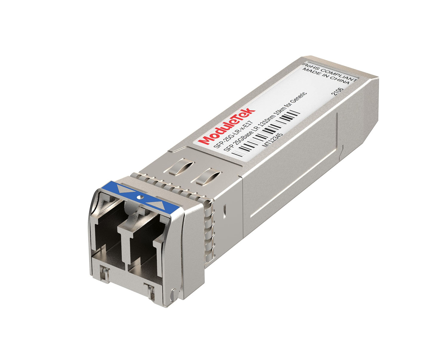 25G SFP28 LR, 10km Drop - Down Latch