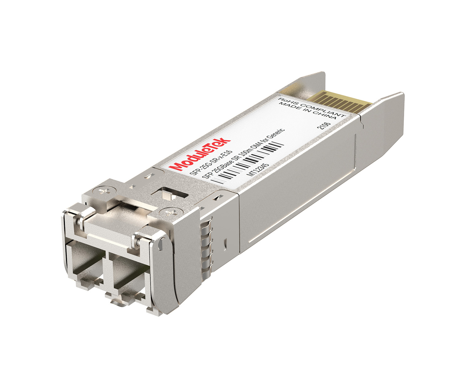 25G SFP28 SR, 100m, Drop‑Down Latch