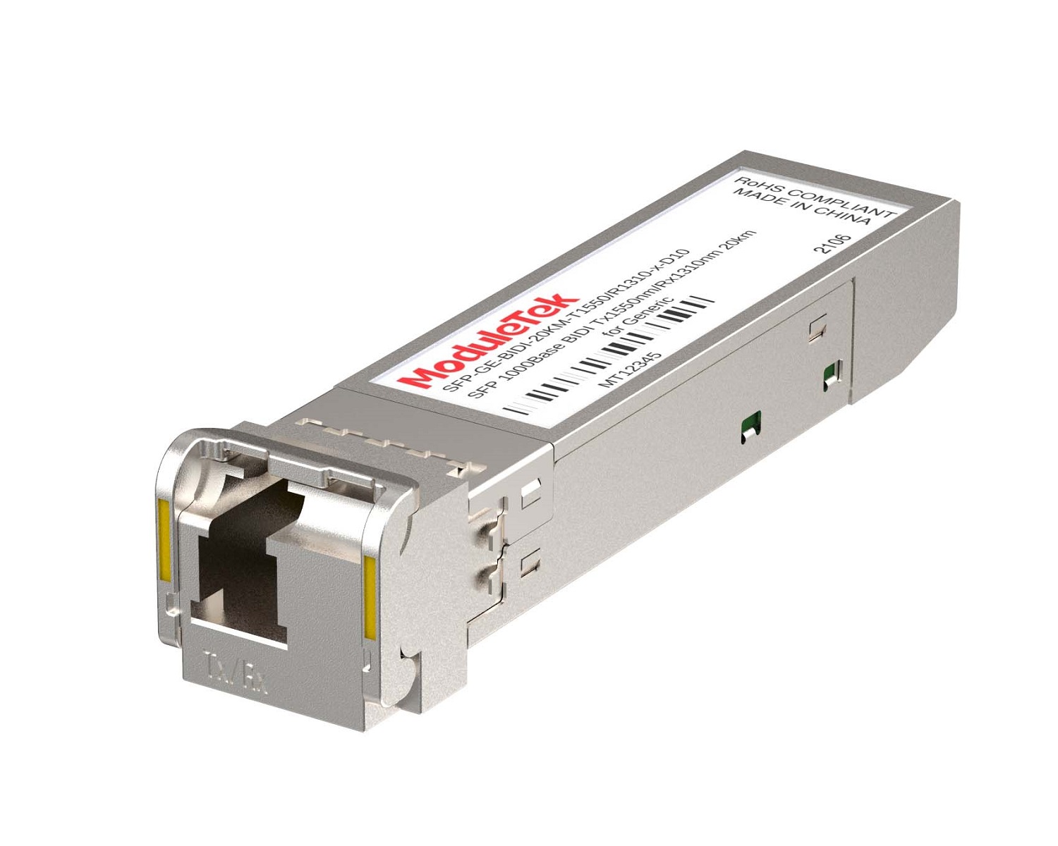 1G SFP BiDi, 20km, Tx-1550/Rx-1310