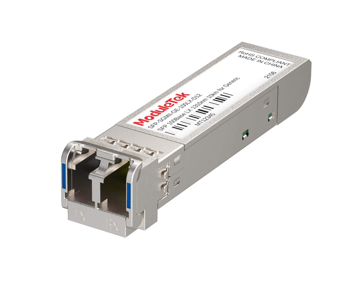 100M SFP LX, 10km, SGMII Port
