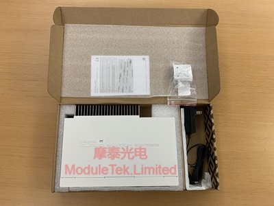 MIKROTIK CRS309-1G-8S Switch comes with accessories