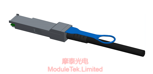 QSFP类型端子模块外形结构