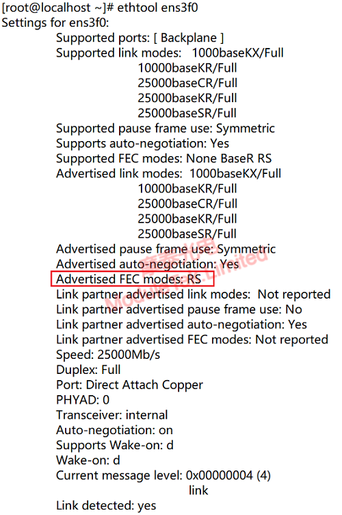 FEC Mode View