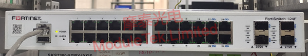 FORTISWITCH 124F device power-up