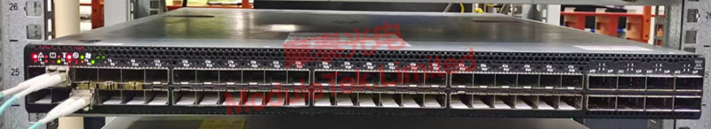 Schematic diagram of the optical module accessing the switch
