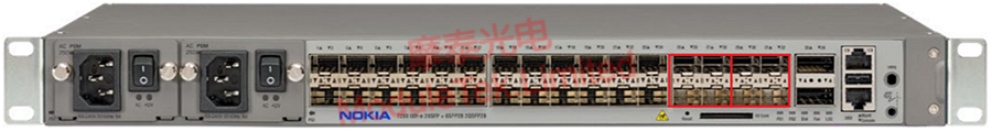 SFP28 interface group display