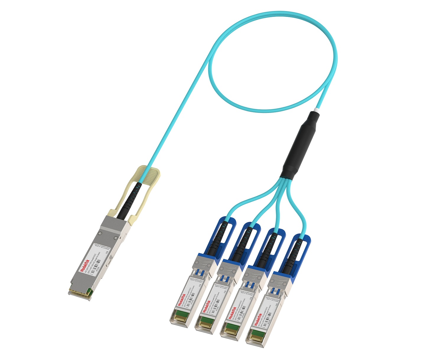 100G 有源分支线缆/AOC 分支 QSFP-4SFP 