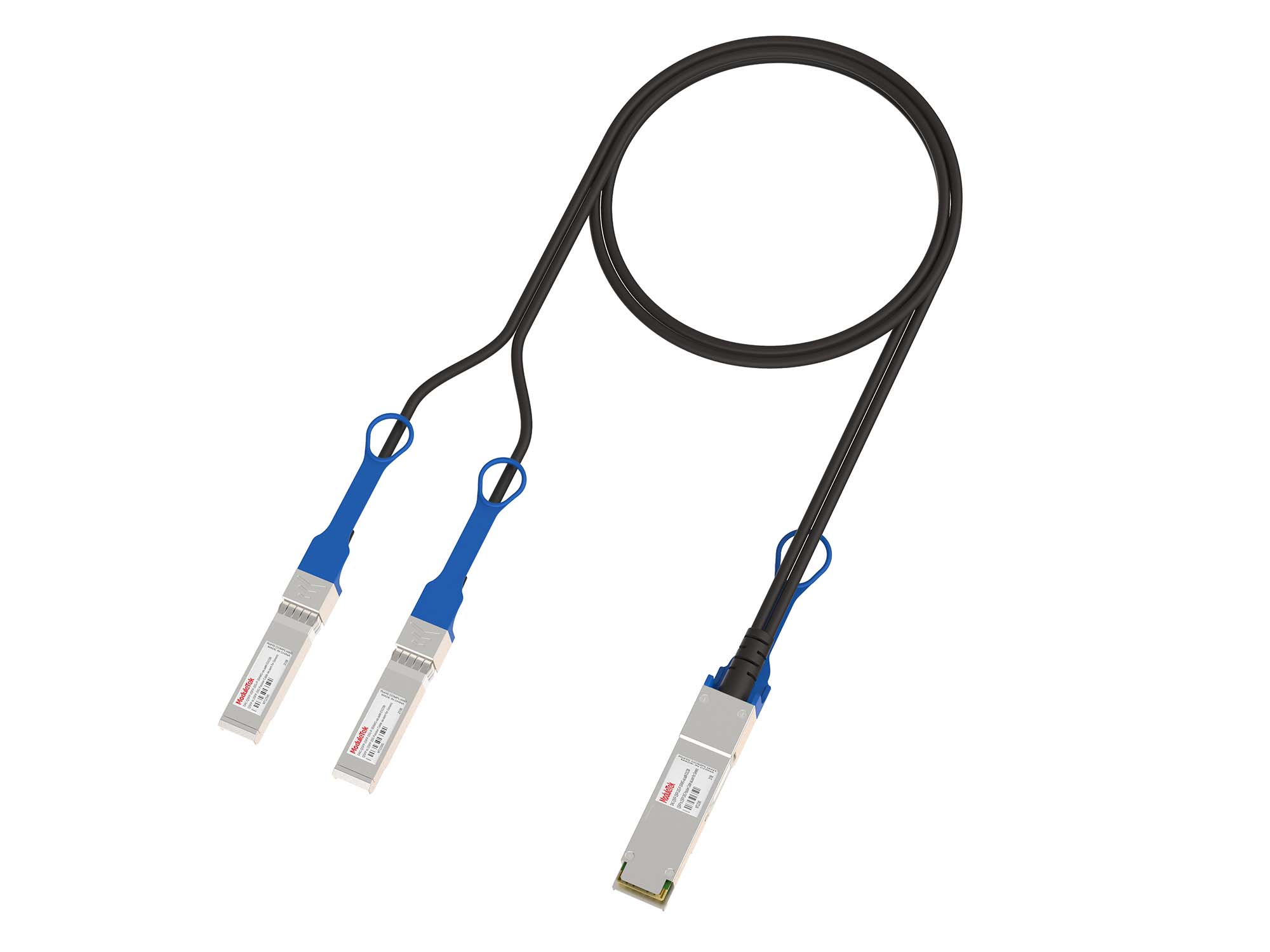 40G Direct Attach Cable QSFP-2SFP Passive