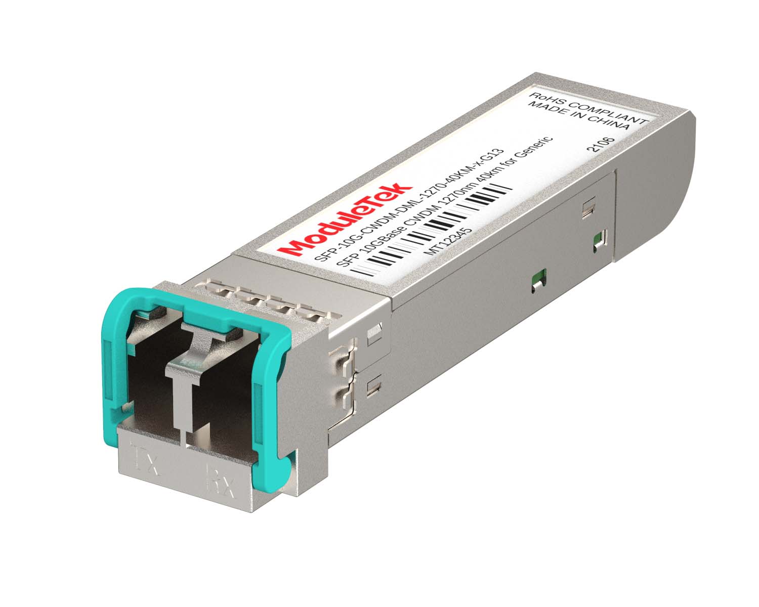 10G SFP+ CWDM 40km 1270nm-1390nm